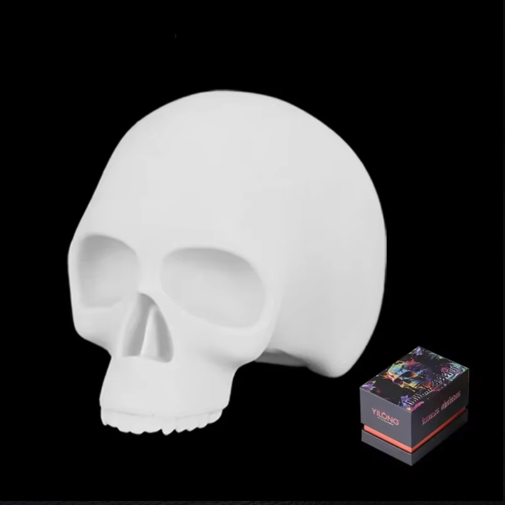 Beauty Makeup Training - 3D Skull Tattoo Practice Skin Silicone