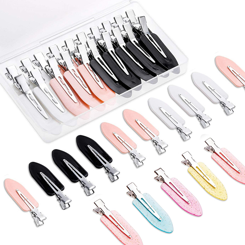 Makeup Beauty Set - 10/4Pcs No Crease Basic Hair Clips