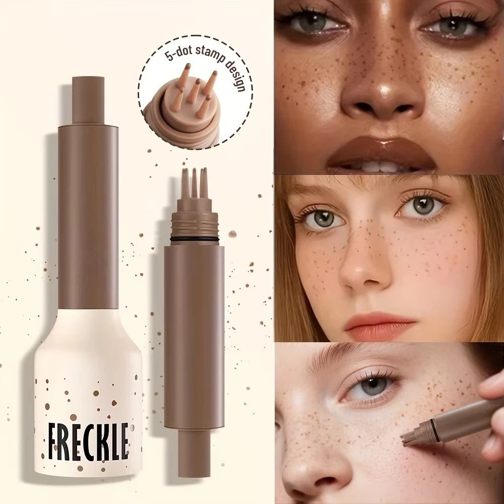 Beauty Mark Makeup - Waterproof Temporary Freckles Stamp Pen Sweatproof