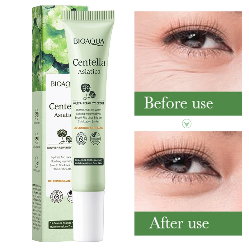 Beauty Huda Makeup - Centella Asiatica Eye Cream Moisturizes Tightens