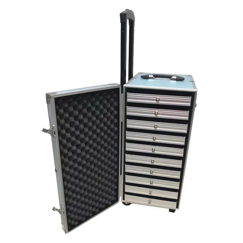 Beauty Makeup Box Set - Large Capacity Makeup Suitcase Jewelry Storage