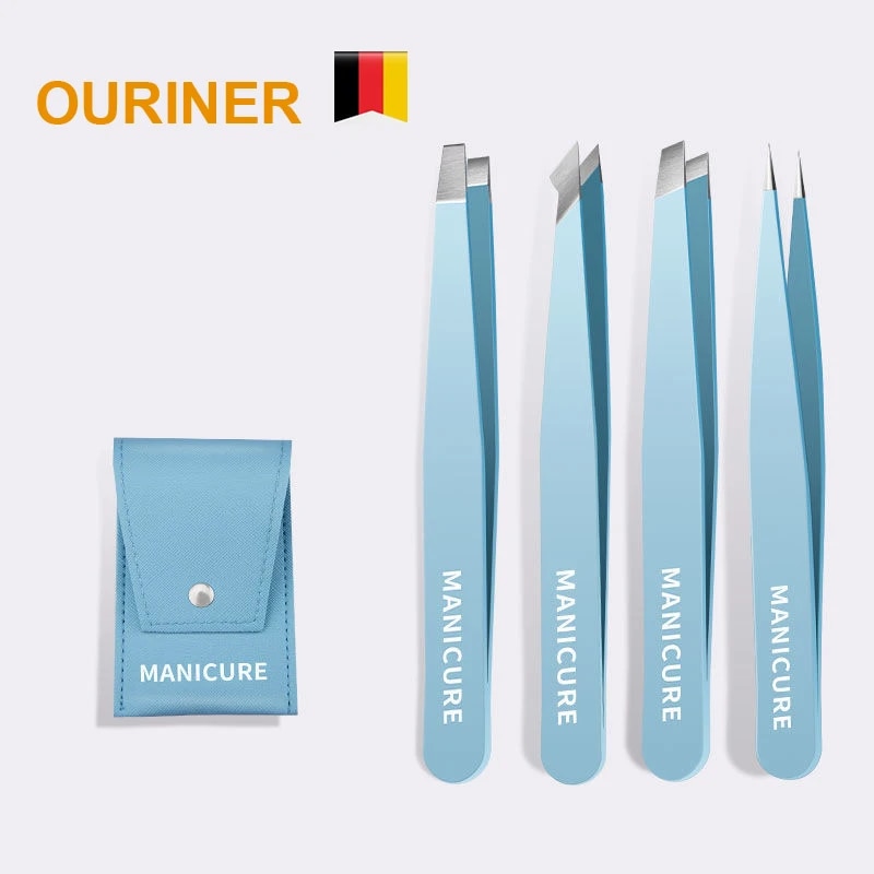 Beauty Hair Makeup - Eyebrow Tweezer Colorful Hair Beauty Fine