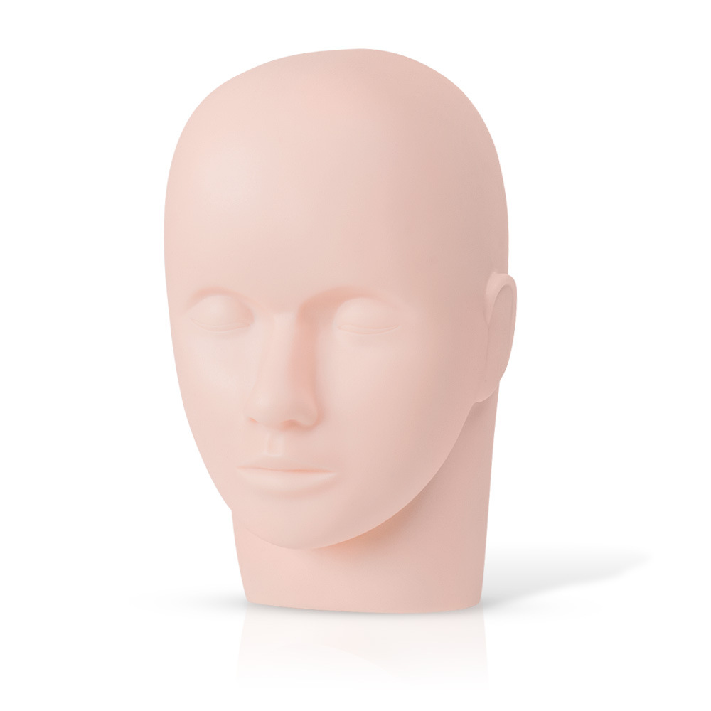 Beauty Makeup Training - Eyelash Grafting Training Head Model Silicone