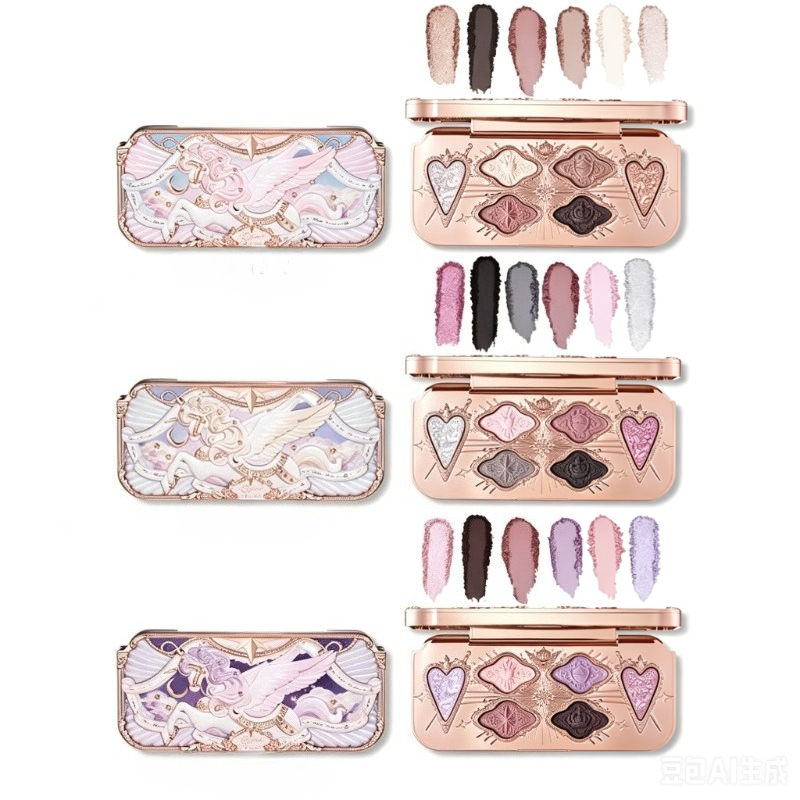 Beauty Makeup Eyeshadow Palette - Flower Knows Knight Unicorn Eyeshadow Palette