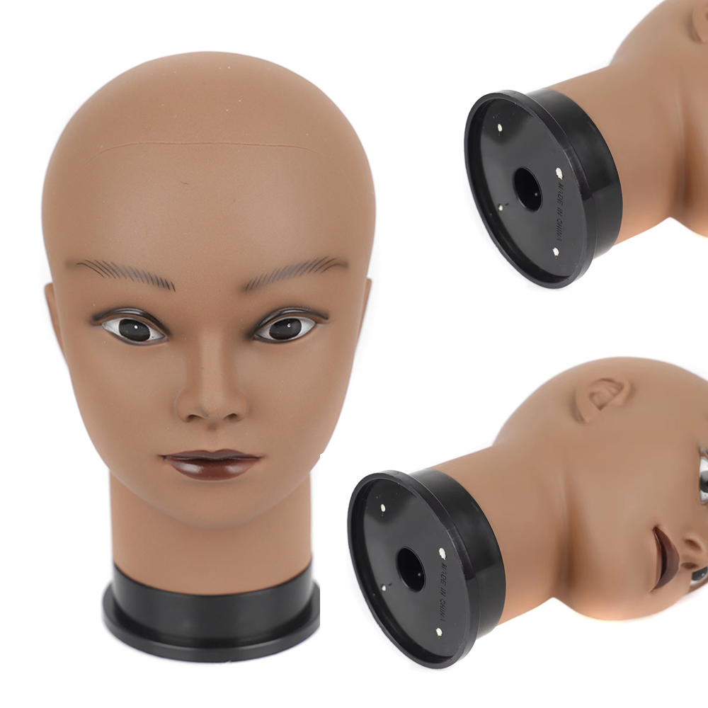 Beauty Makeup Training - Realistic Female Rubber Head Model for