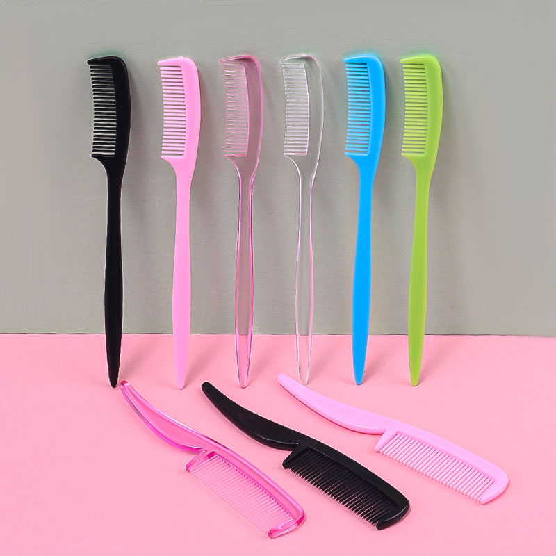 Makeup Beauty Set - 25pcs Multicolor Mini Eyebrow Comb Set
