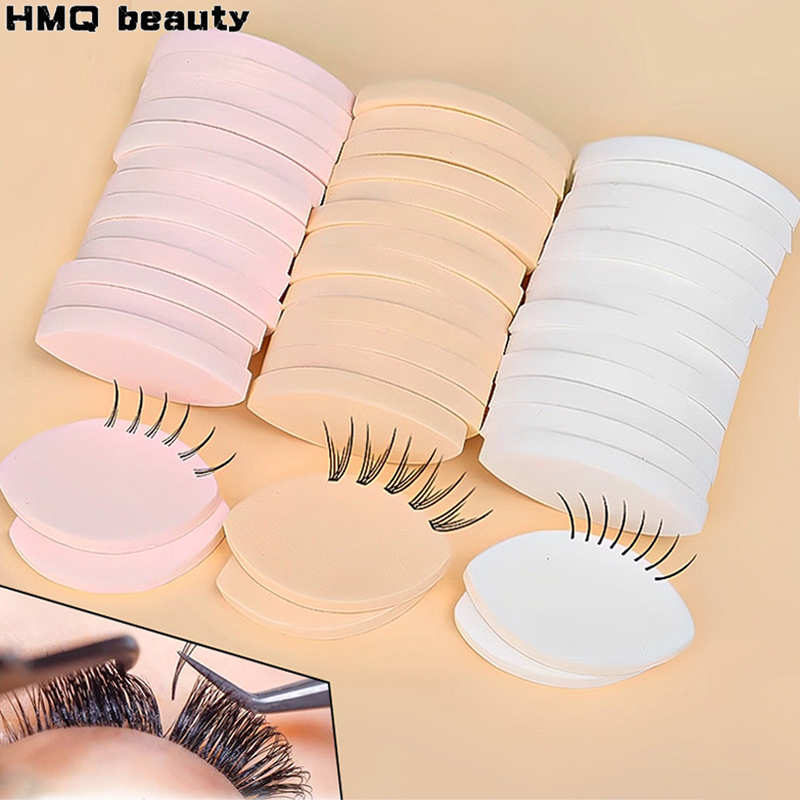 Beauty Makeup Training - 50/10pcs Soft Sponge Fake Eyelash Extension