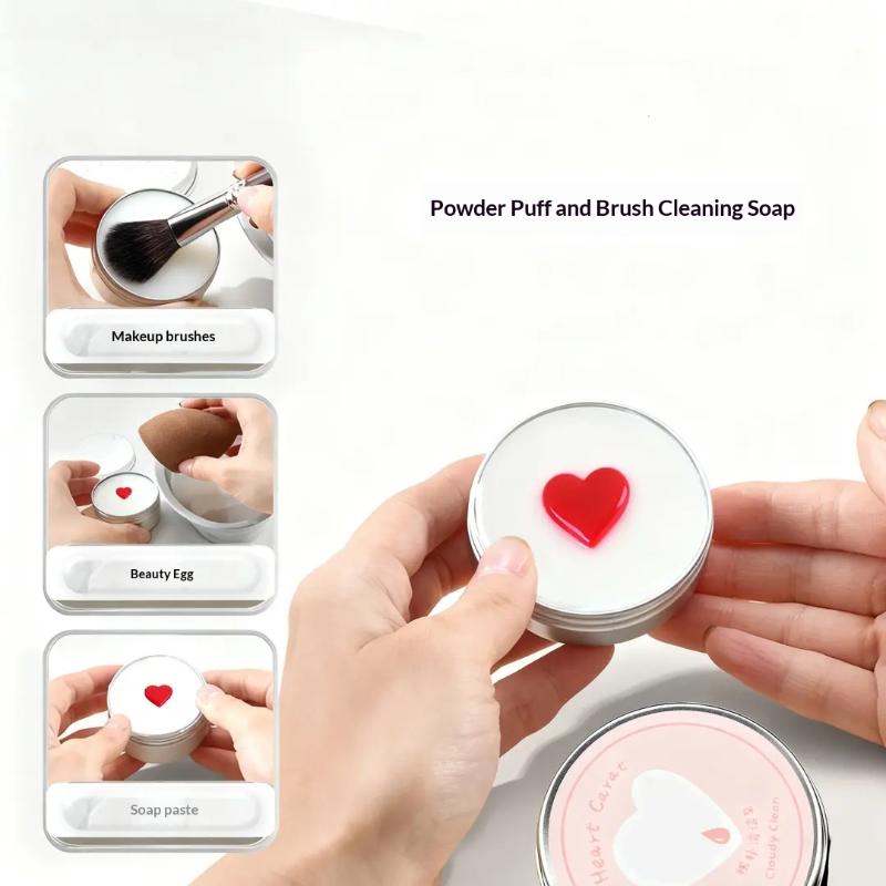 SU Cute Heart Shaped Makeup Br - Beauty Makeup Sponge review and price