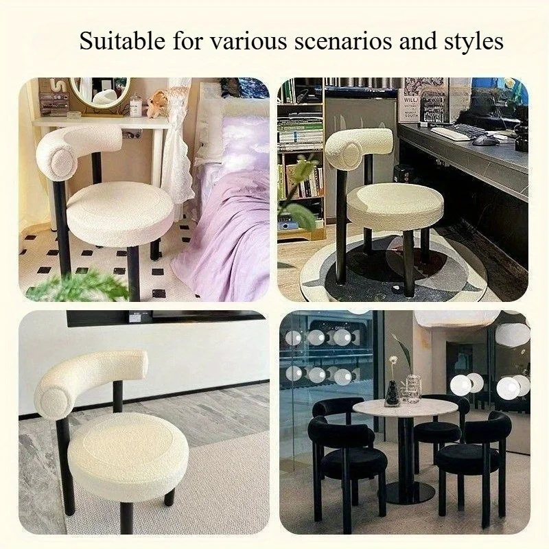 Simple Vanity Stool with Stora - Beauty Makeup Chair review and price
