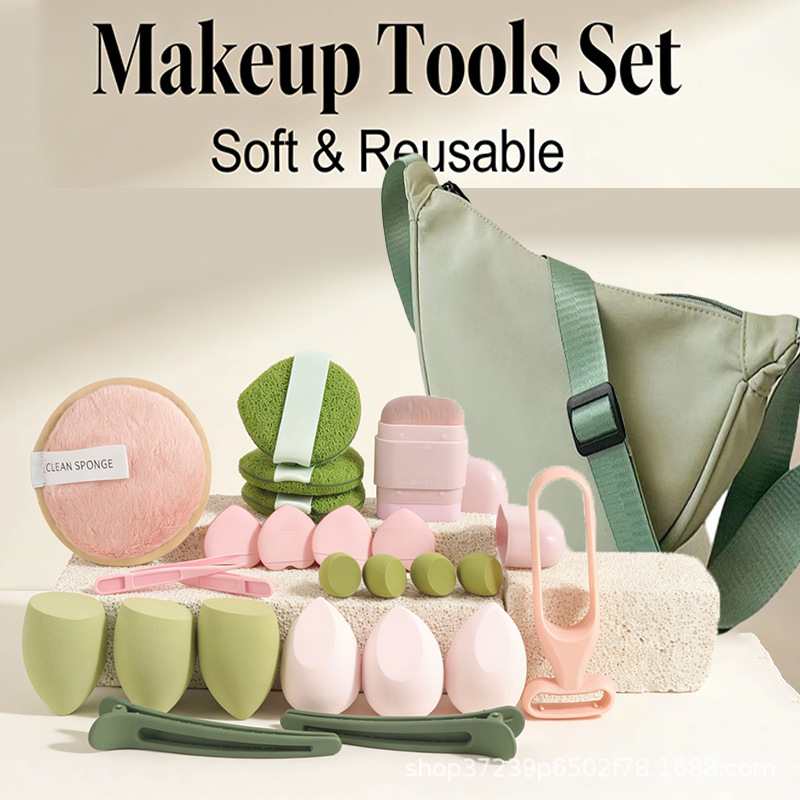 Stylish Dumpling Bag with 23 P - Makeup Beauty Set review and price