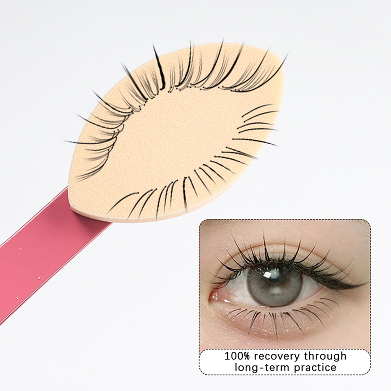 50PCS False Eyelash Pads Begin - Beauty Makeup Sponge review and price