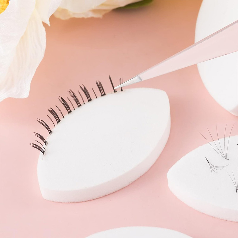50/10pcs Soft Reusable Eyelash - Beauty Makeup Training review and price