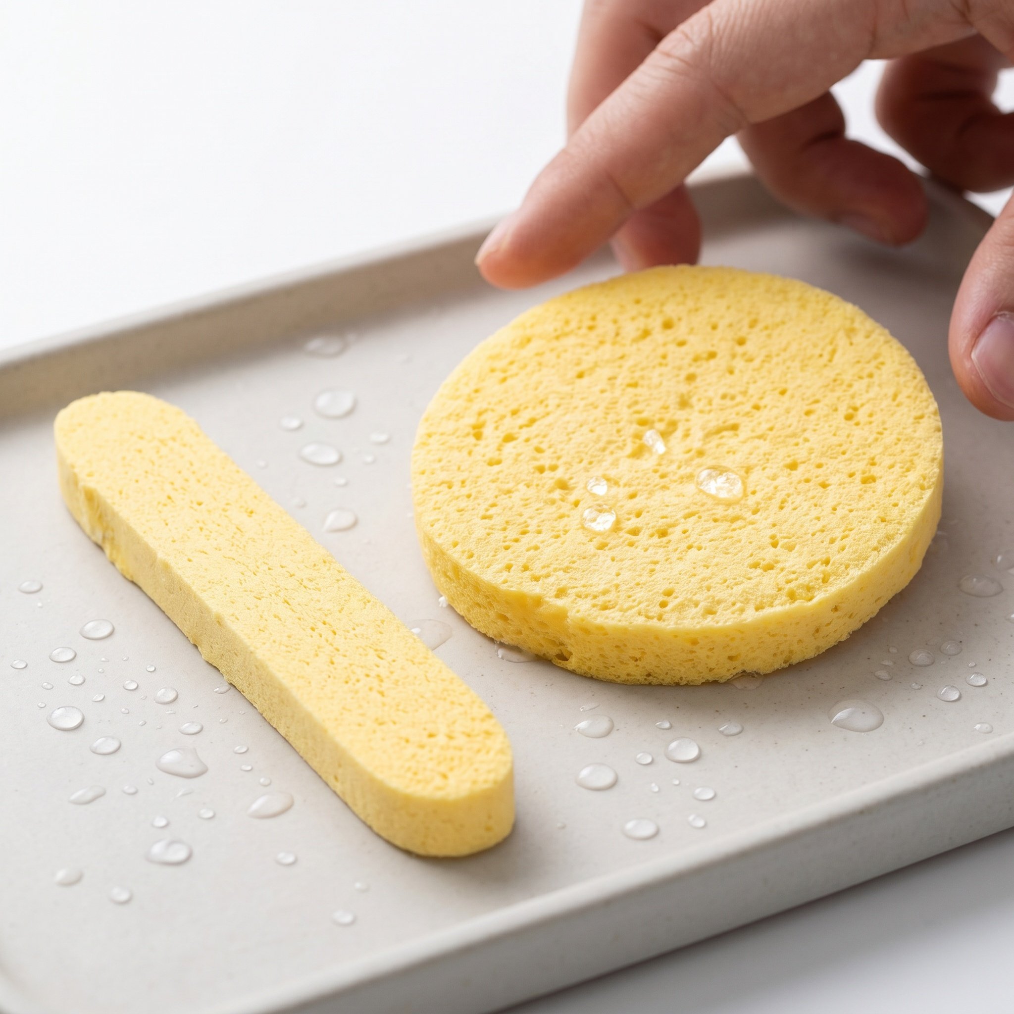 Round Compressed Makeup Facial - Beauty Makeup Sponge review and price