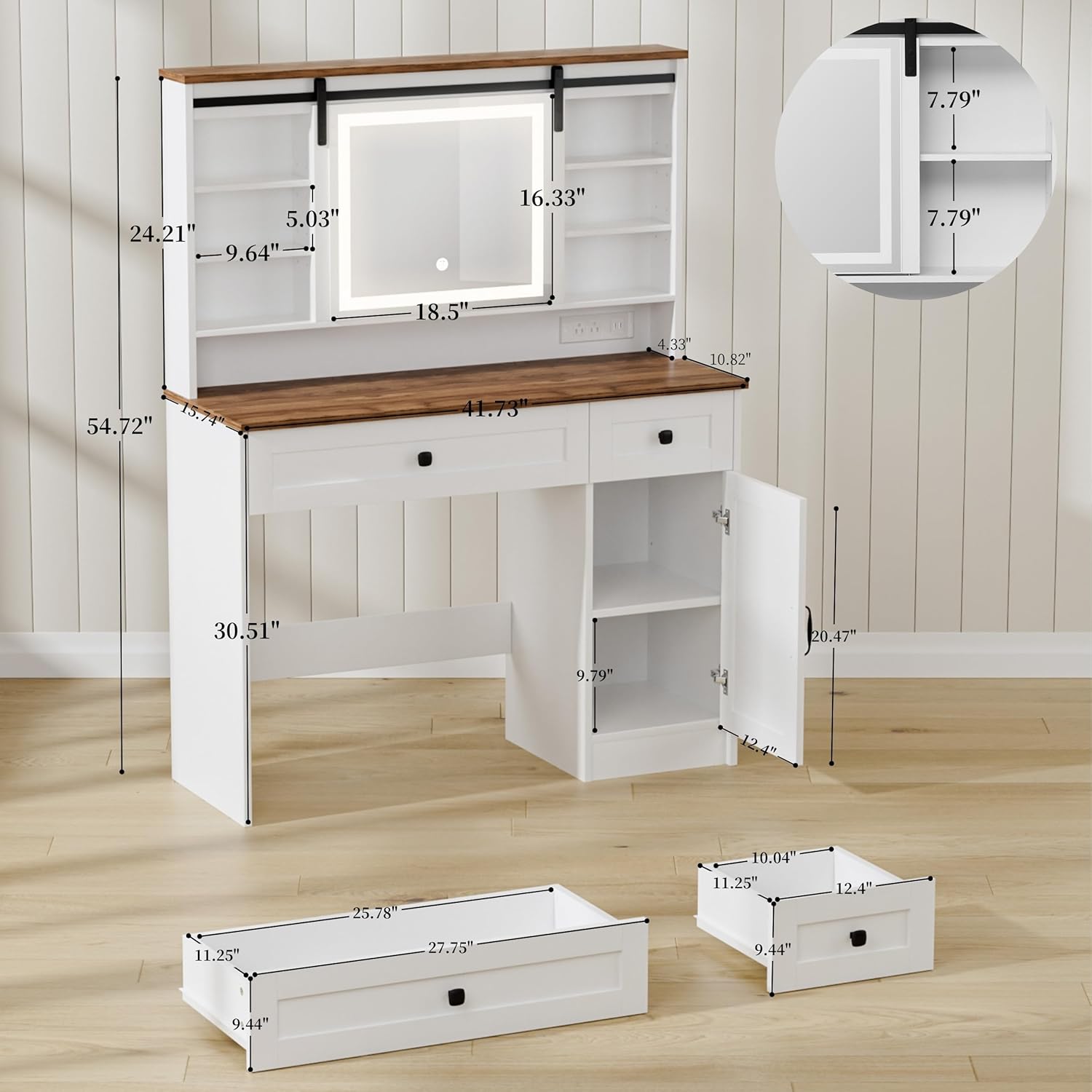 i*-Modern Beauty LED Vanity De - X Beauty Makeup review and price