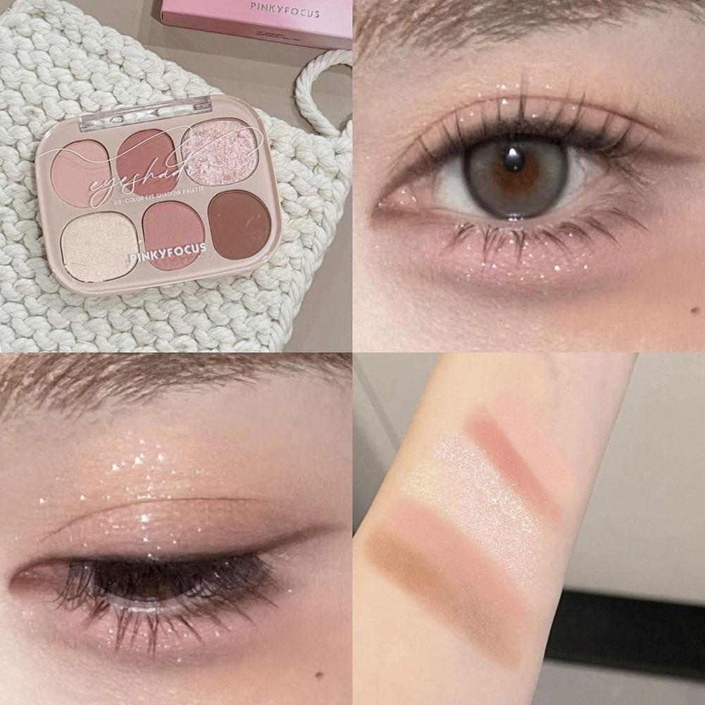 6 Colors Matte Eyeshadow Blush - Beauty Makeup Eyeshadow Palette review and price