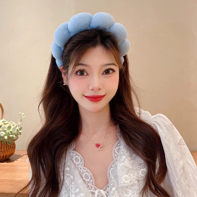 Retro Puffy Hair Band Sponge H - Beauty Makeup Sponge review and price