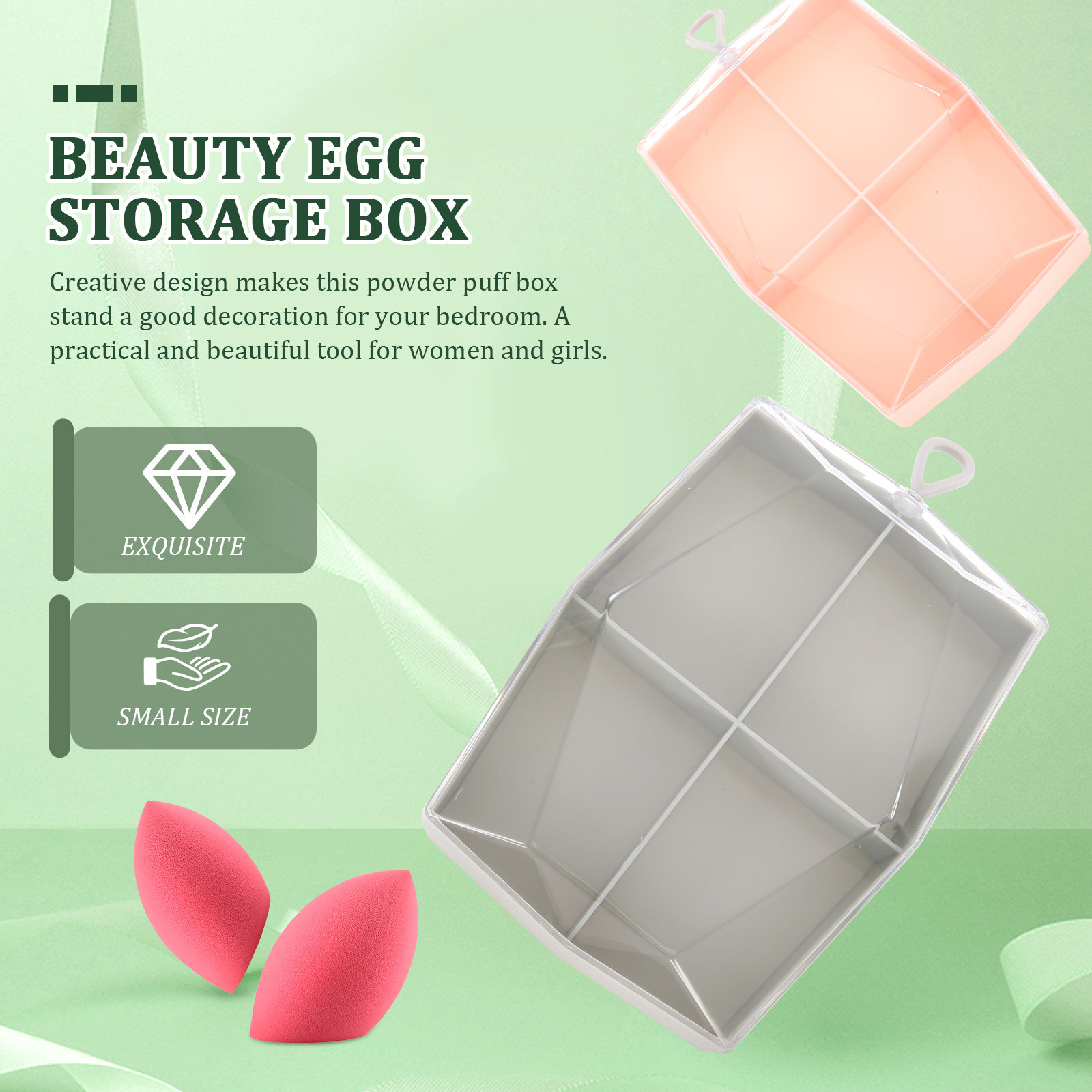 2Pcs Premium ABS Beauty Sponge - Beauty Makeup Sponge review and price