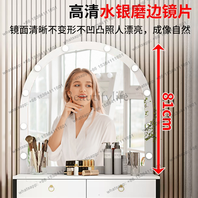 Dress table with lamp, dress,  - Beauty Makeup Training review and price