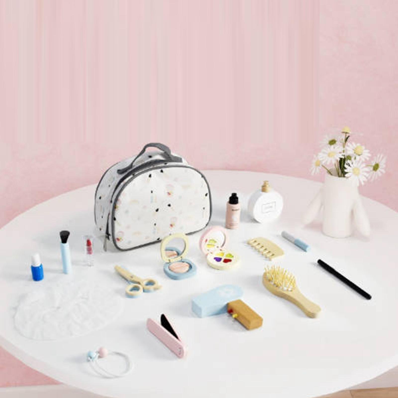 Wooden Makeup Toy Set Role Pla - Beauty Makeup Games review and price