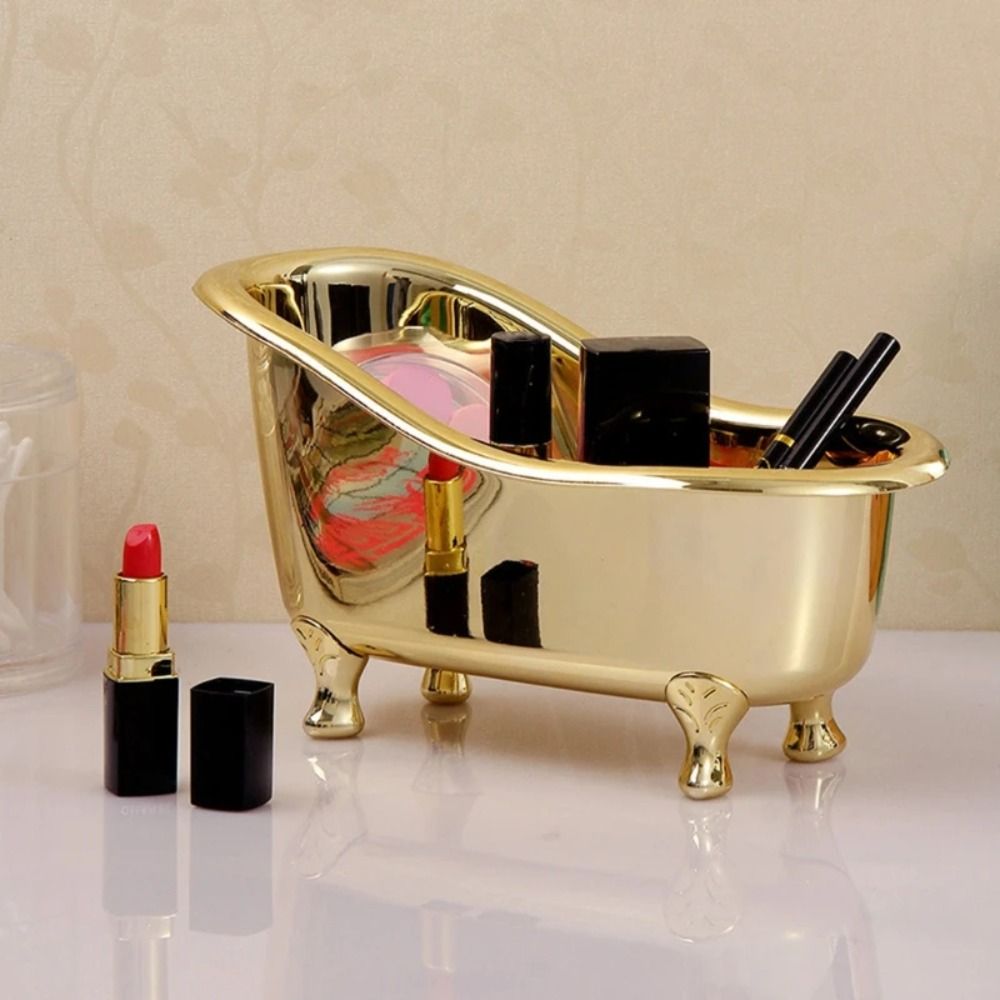 Golden Mini Makeup Bathtub Dur - Beauty Makeup Box Set review and price