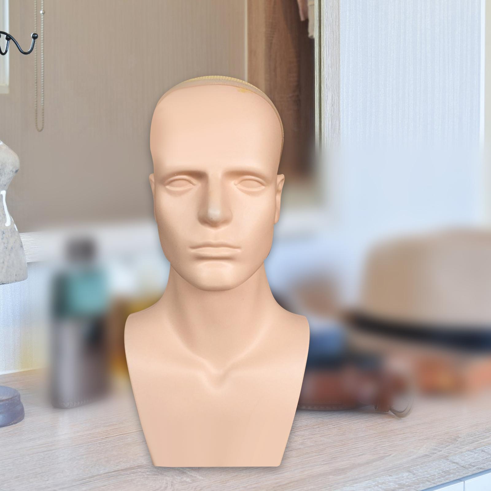 Male Mannequin Head with Shoul - Beauty Makeup Training review and price