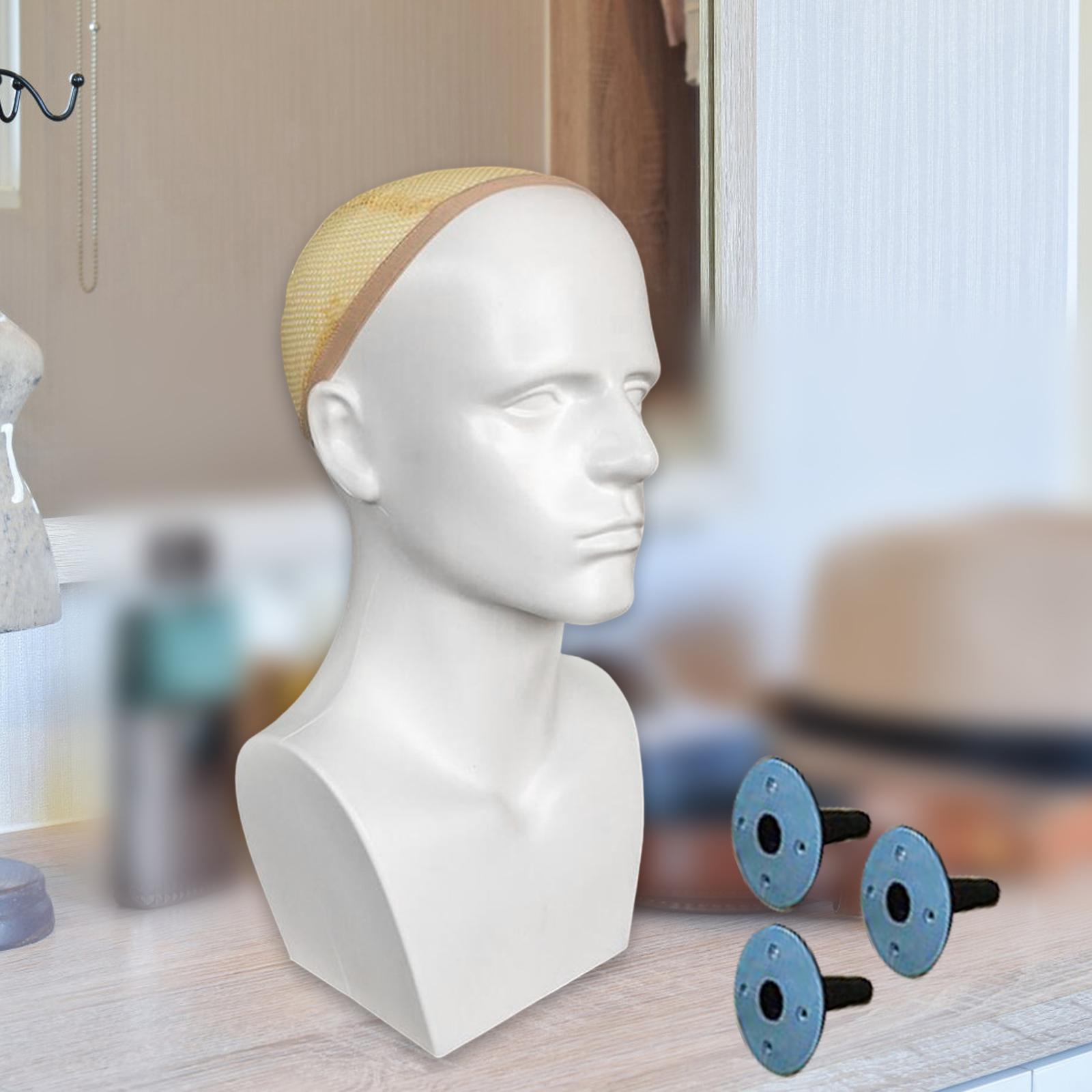 Male Mannequin Head with Shoul - Beauty Makeup Training review and price