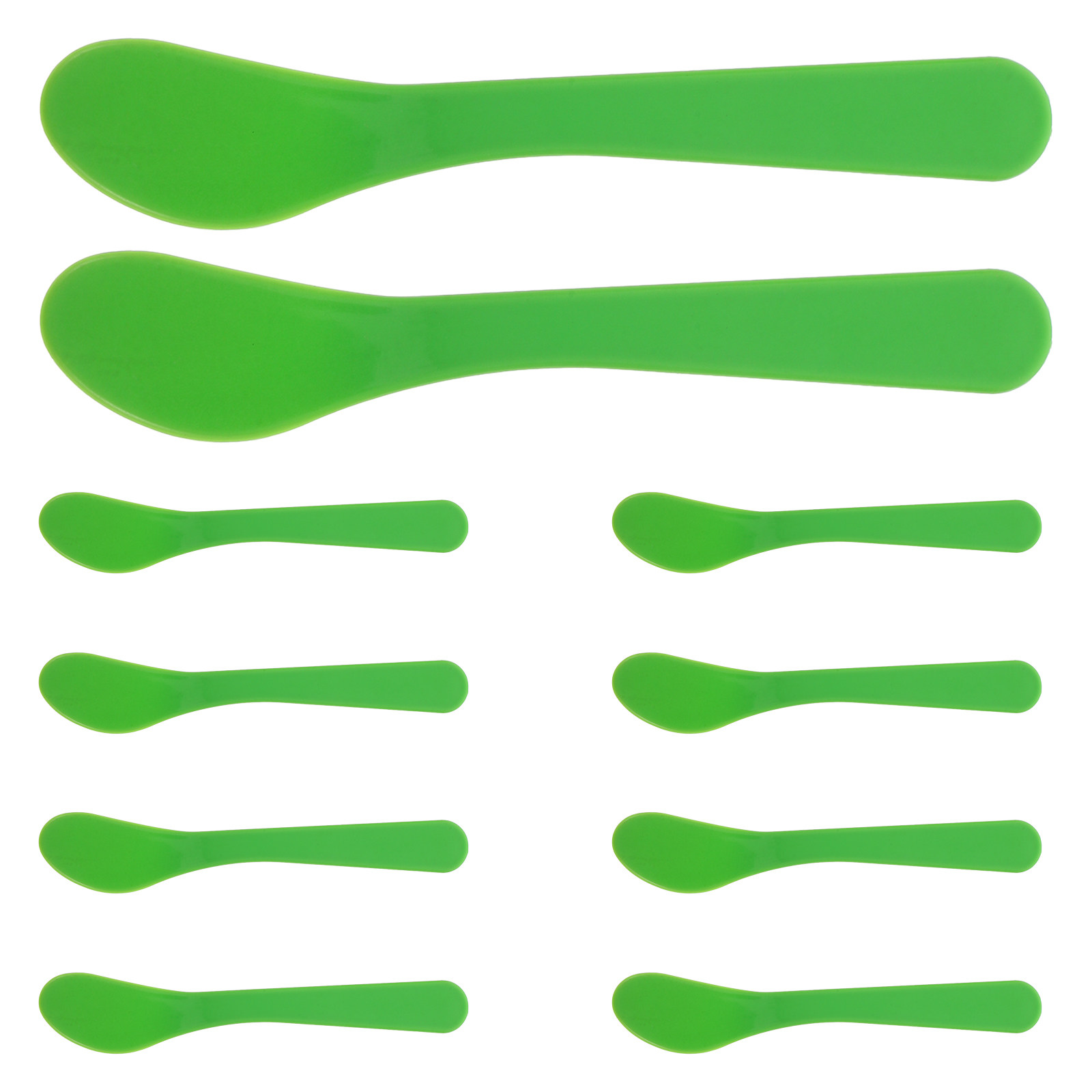 10Pcs Spatula Set PP Handle Fa - Makeup Beauty Set review and price