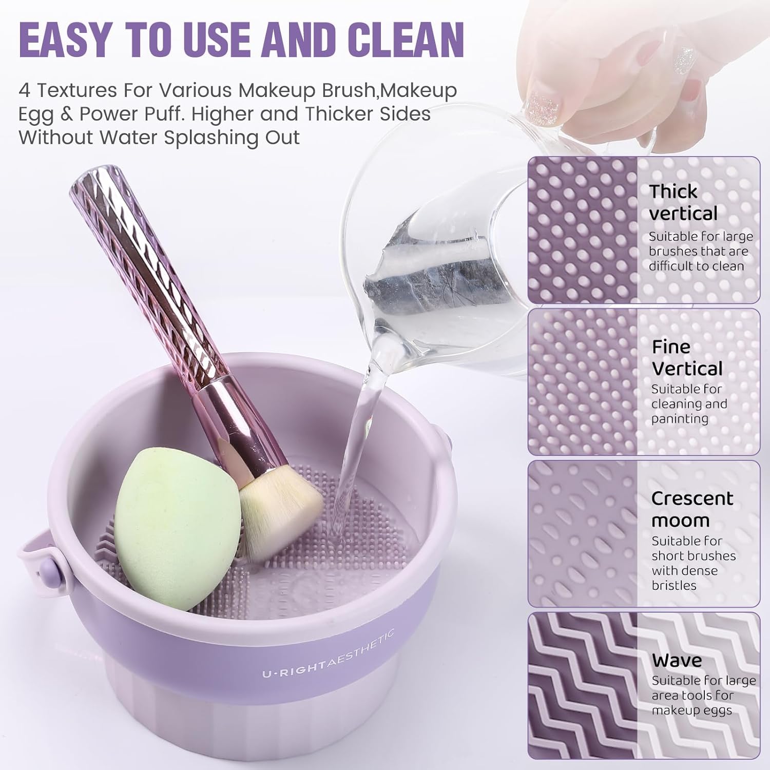 Makeup Brush Cleaning Bowl Bea - Makeup Beauty Set review and price