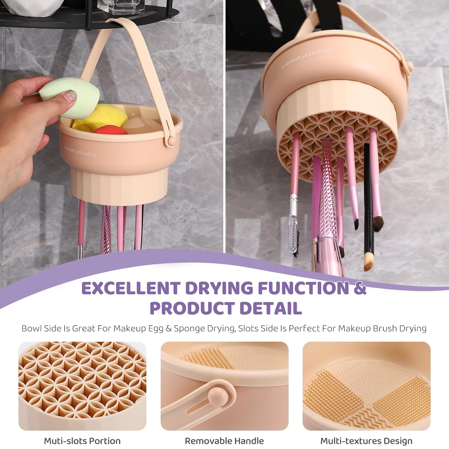 Makeup Brush Cleaning Bowl Bea - Makeup Beauty Set review and price