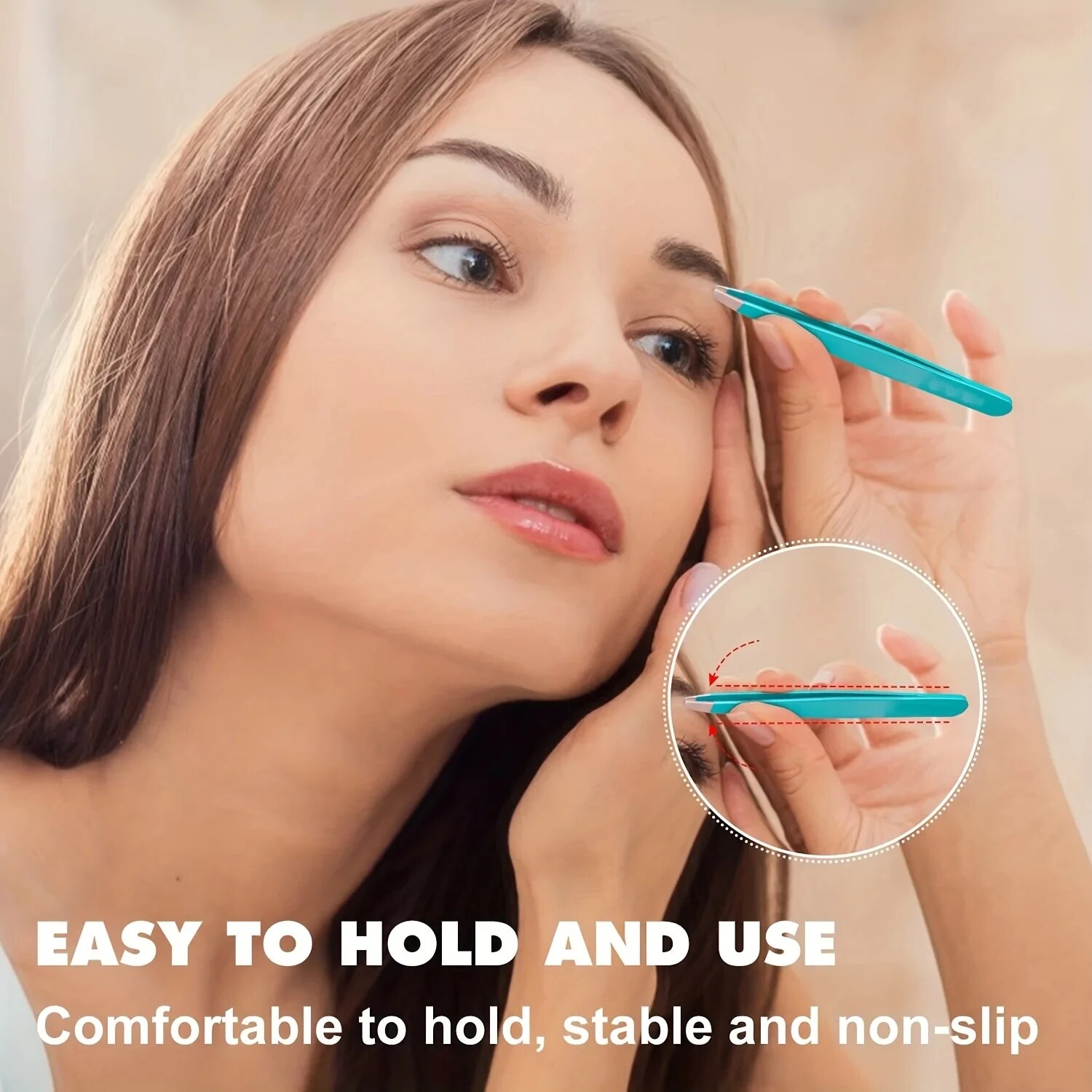 Colorful Eyebrow Tweezer Hair  - Beauty Hair Makeup review and price