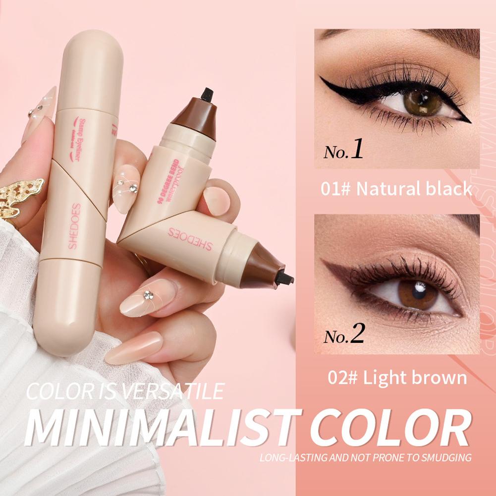 Rotate Eyeliner Stamp Pen Doub - Beauty Mark Makeup review and price