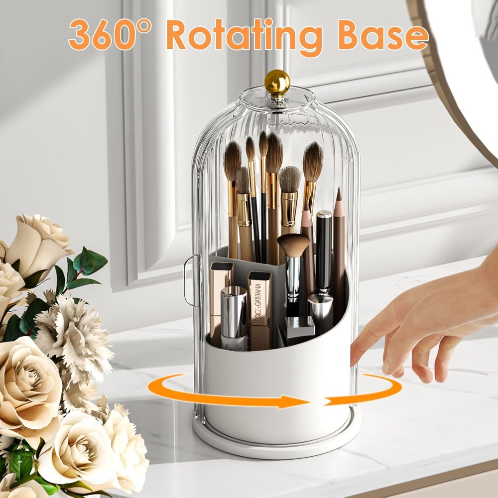 5-Piece Set, 360-Degree Rotati - Beauty Makeup Box Set review and price