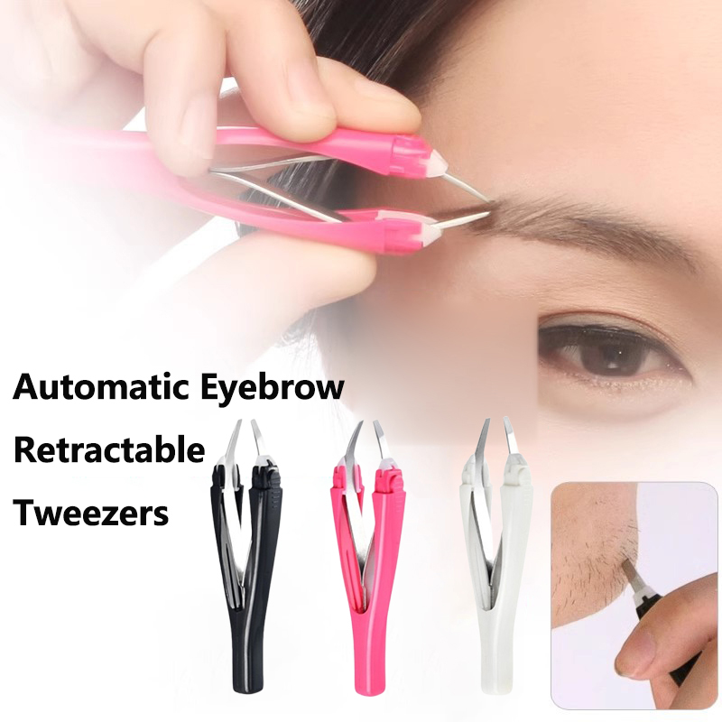 Eyebrow Tweezer Automatic Retr - Beauty Hair Makeup review and price