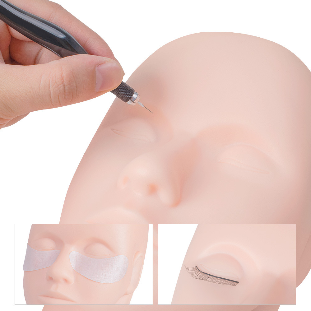 Eyelash Grafting Training Head - Beauty Makeup Training review and price