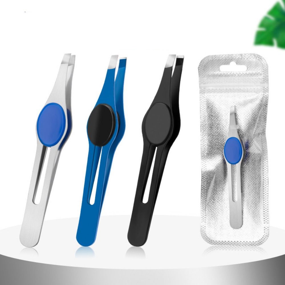 Stainless Steel Eyebrow Tweeze - Beauty Hair Makeup review and price
