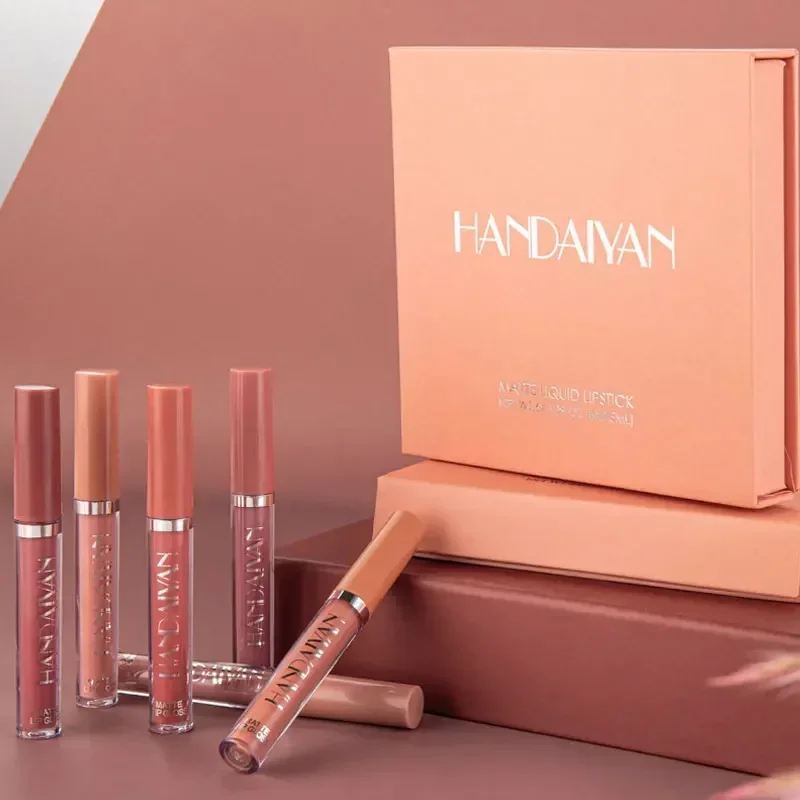 HANDAIYAN 6 PCS Lipstick Set M - Beauty Huda Makeup review and price