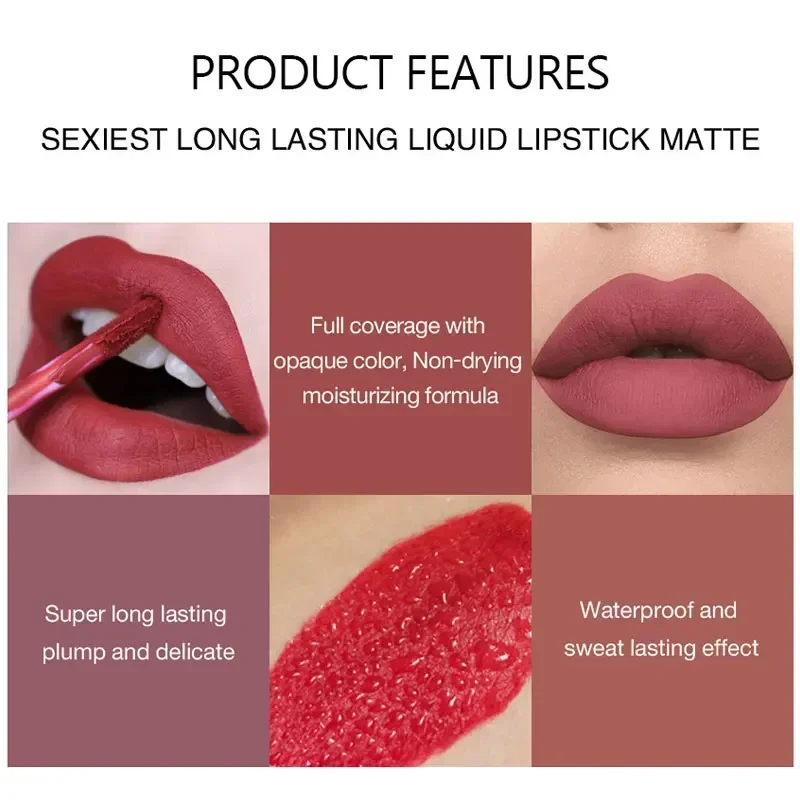 HANDAIYAN 6 PCS Lipstick Set M - Beauty Huda Makeup review and price