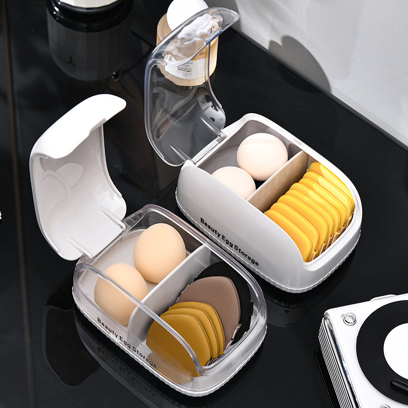 Makeup Sponge Storage Box with - Beauty Makeup Sponge review and price