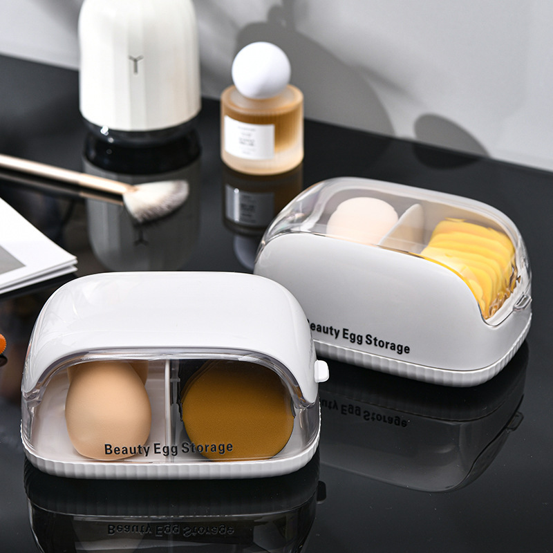 Makeup Sponge Storage Box with - Beauty Makeup Sponge review and price