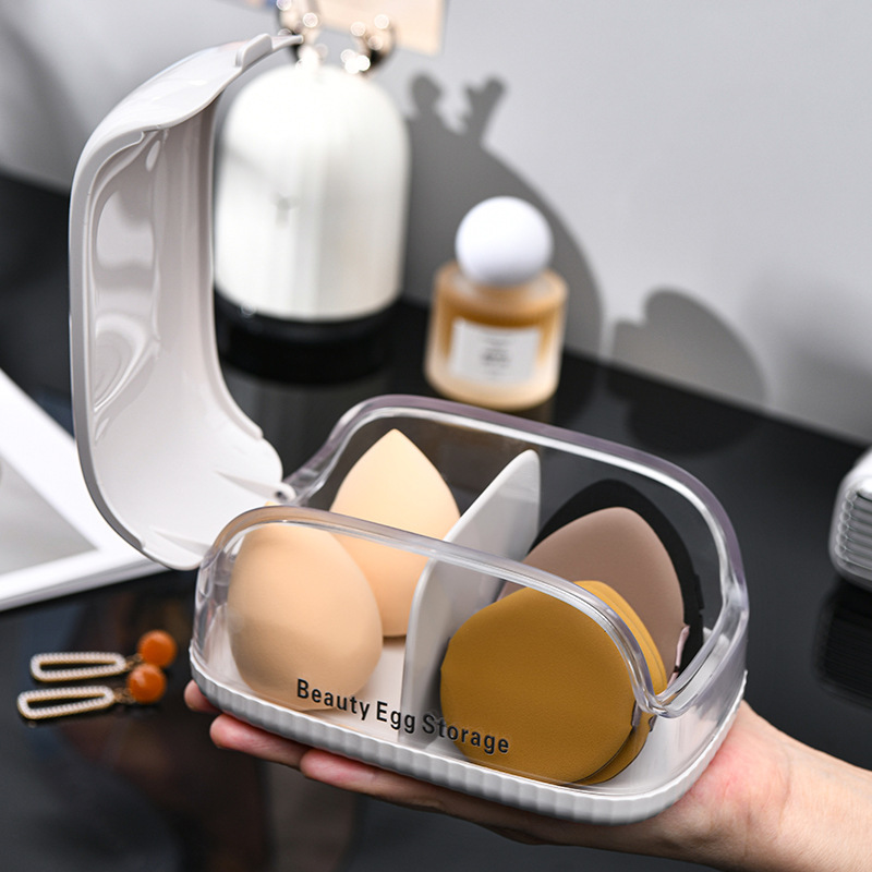 Makeup Sponge Storage Box with - Beauty Makeup Sponge review and price