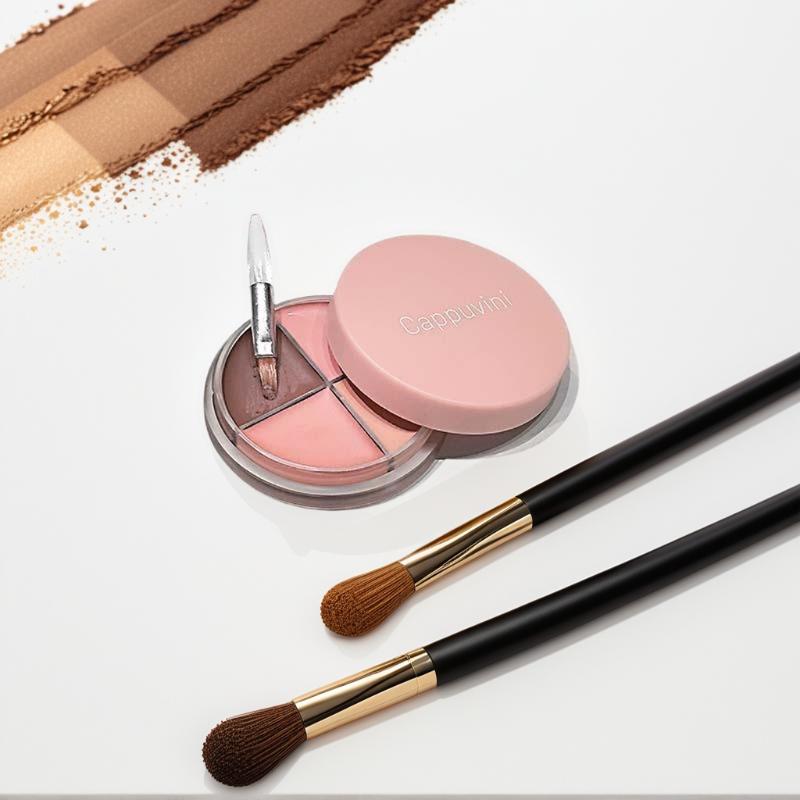 1Pc Cappuvini Palette 4 Colors - Beauty Makeup Eyeshadow Palette review and price