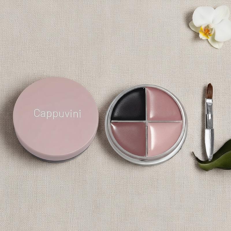 1Pc Cappuvini Palette 4 Colors - Beauty Makeup Eyeshadow Palette review and price