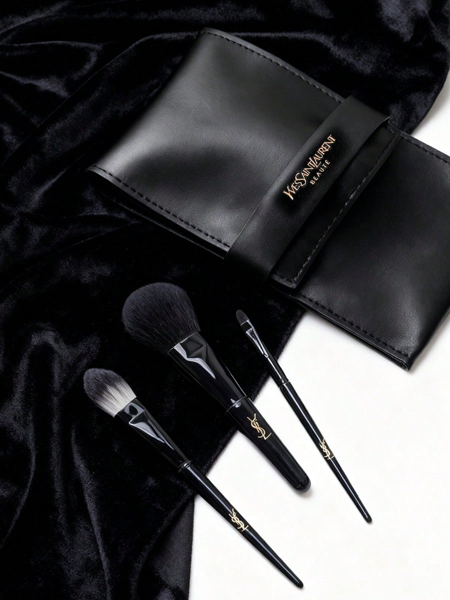 YSL Portable Makeup Brush Set  - Ysl Beauty Makeup review and price