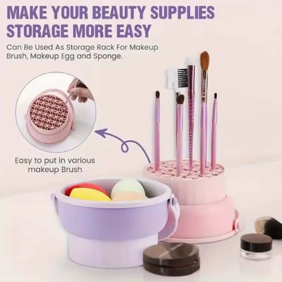 Makeup Brush Cleaning Bowl Bea - Makeup Beauty Set review and price