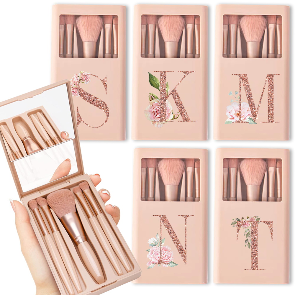 5pcs Cosmetic Brush Kit With M - Makeup Beauty Set review and price