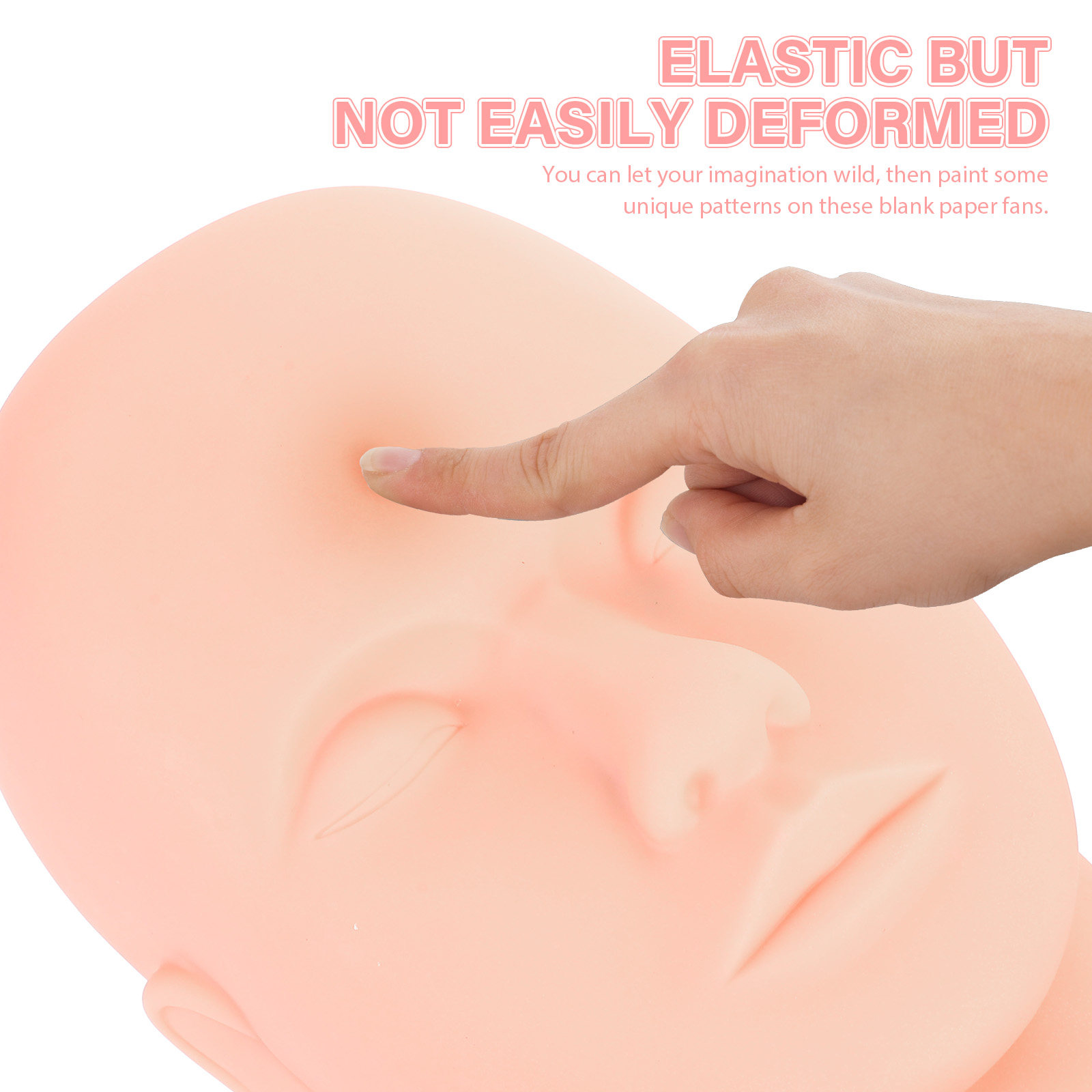 Lash Mannequin Head PVC Realis - Beauty Makeup Training review and price