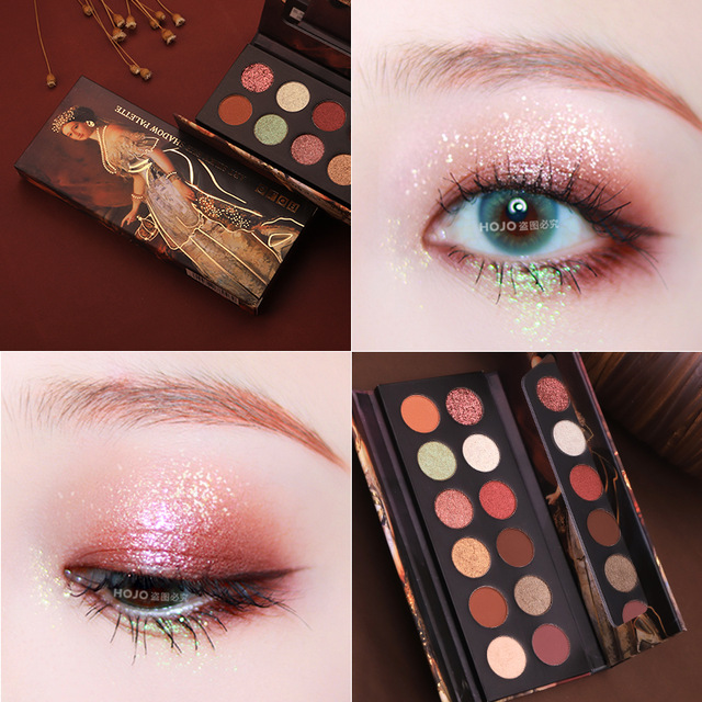 12 Color Nude Shimmer Eyeshado - Beauty Makeup Eyeshadow Palette review and price