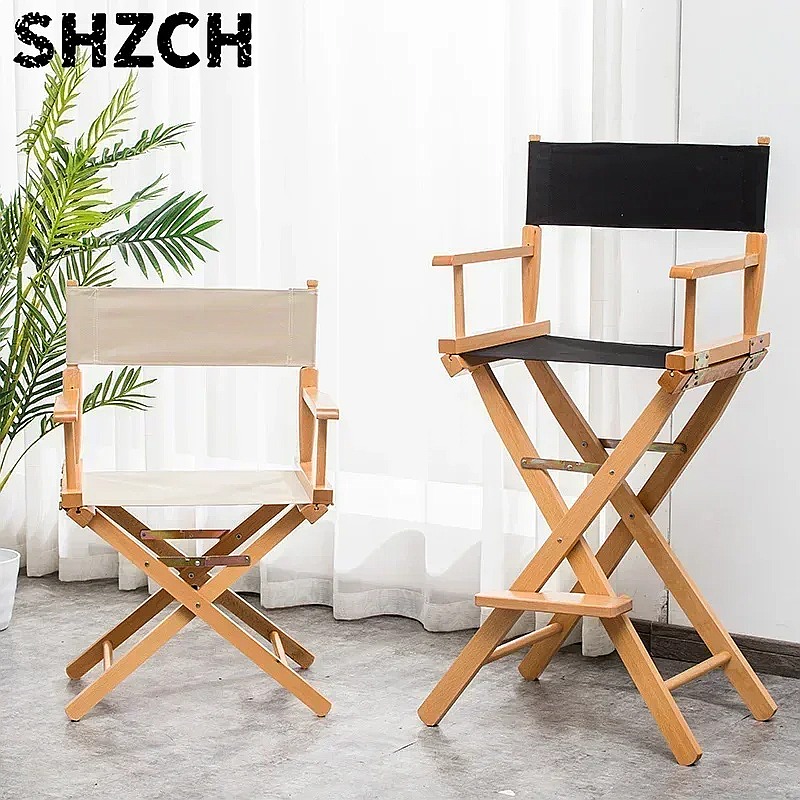 Versatile Solid Wood Director  - Beauty Makeup Chair review and price