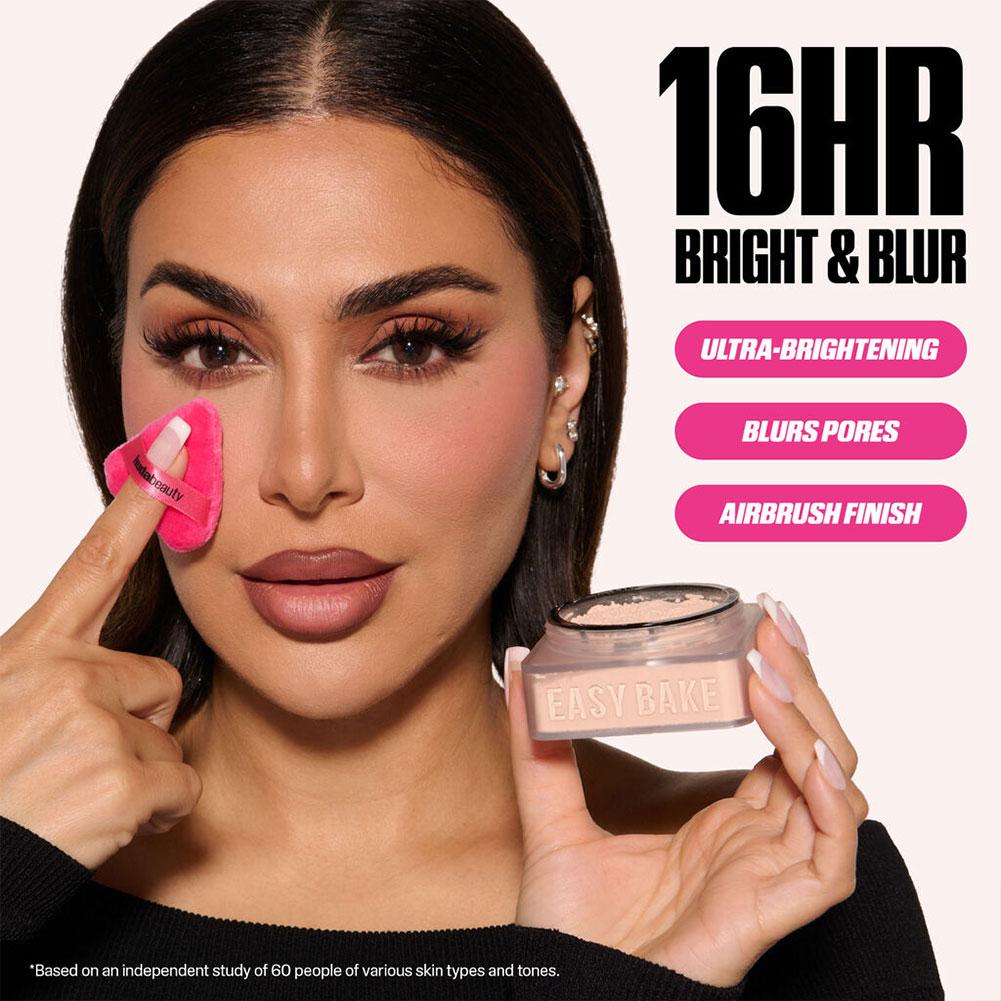 Huda Easy Bake Loose Setting P - Beauty Huda Makeup review and price