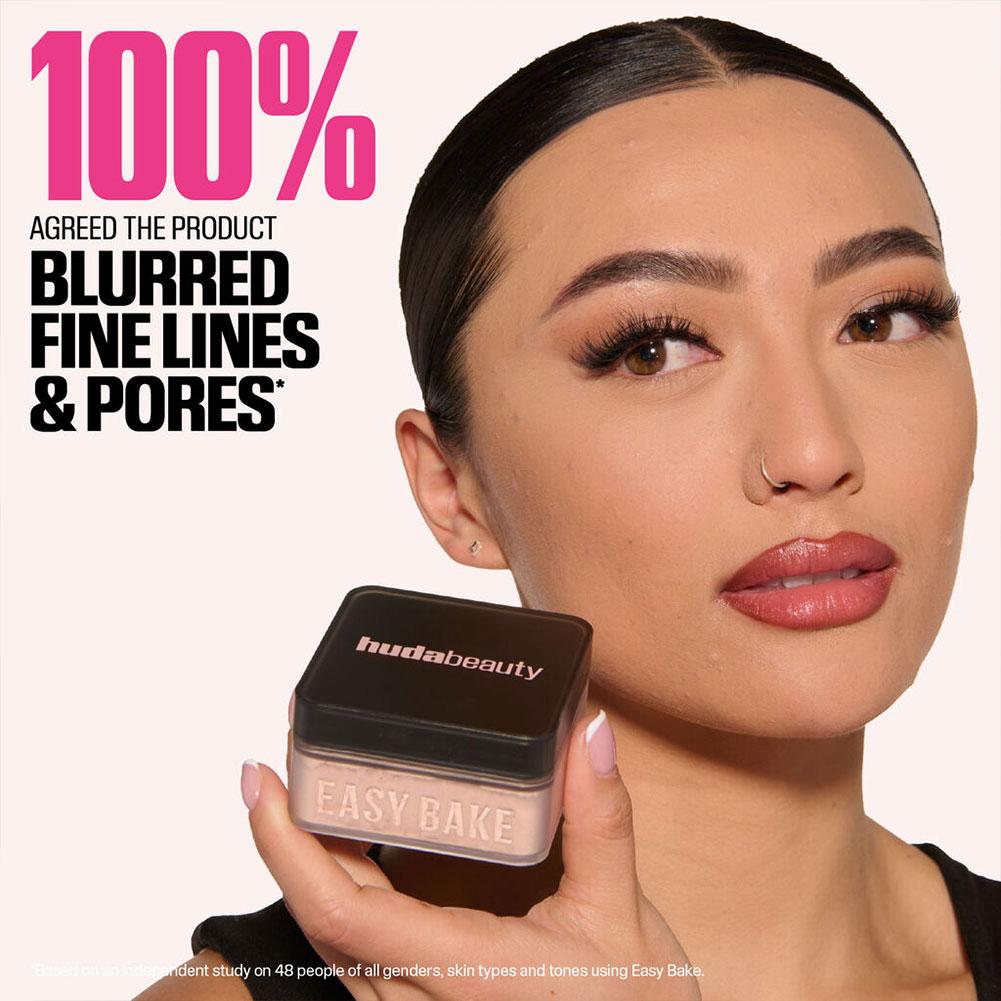 Huda Easy Bake Loose Setting P - Beauty Huda Makeup review and price